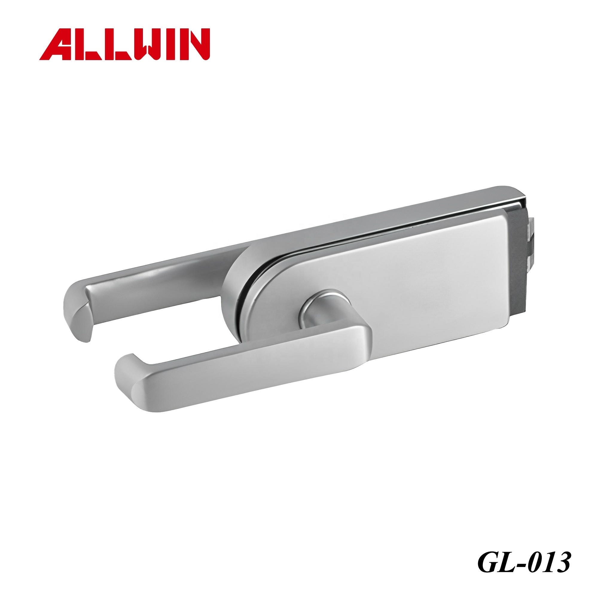 Double Side Lever Handle Glass Door Lock