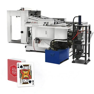 Professional Manufacturer Automatic Poker Card Slitting And Collating Machine