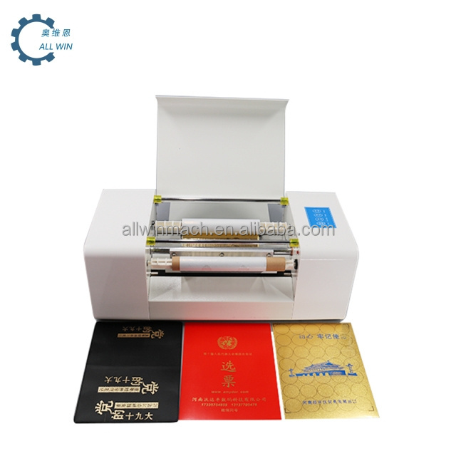 Factory Price Digital Hot Foil Stamping Machine Gold Foil Printing Machine For Leather