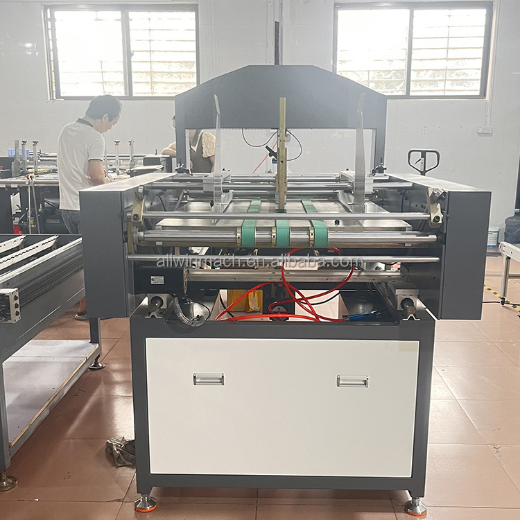 Cheap Price High Precision Hardcover Carton Rigid Paper Box Wrapping Forming Making Machine