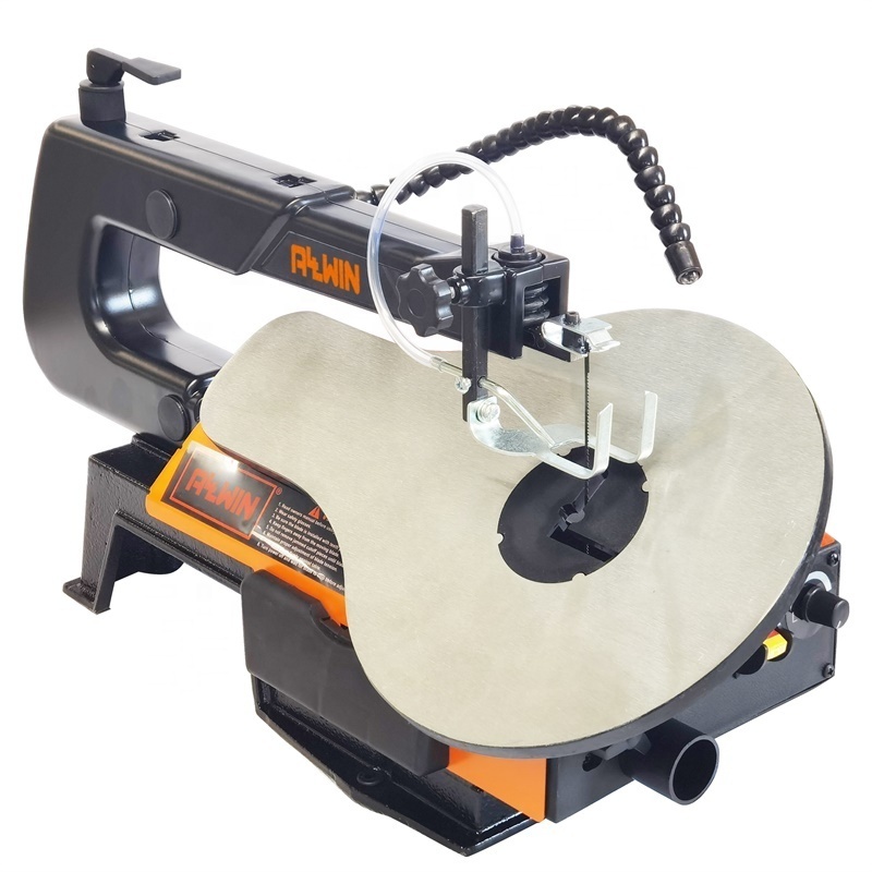 DIY wood saw machine quick blade change woodworking variable speed scroll saw machine with light