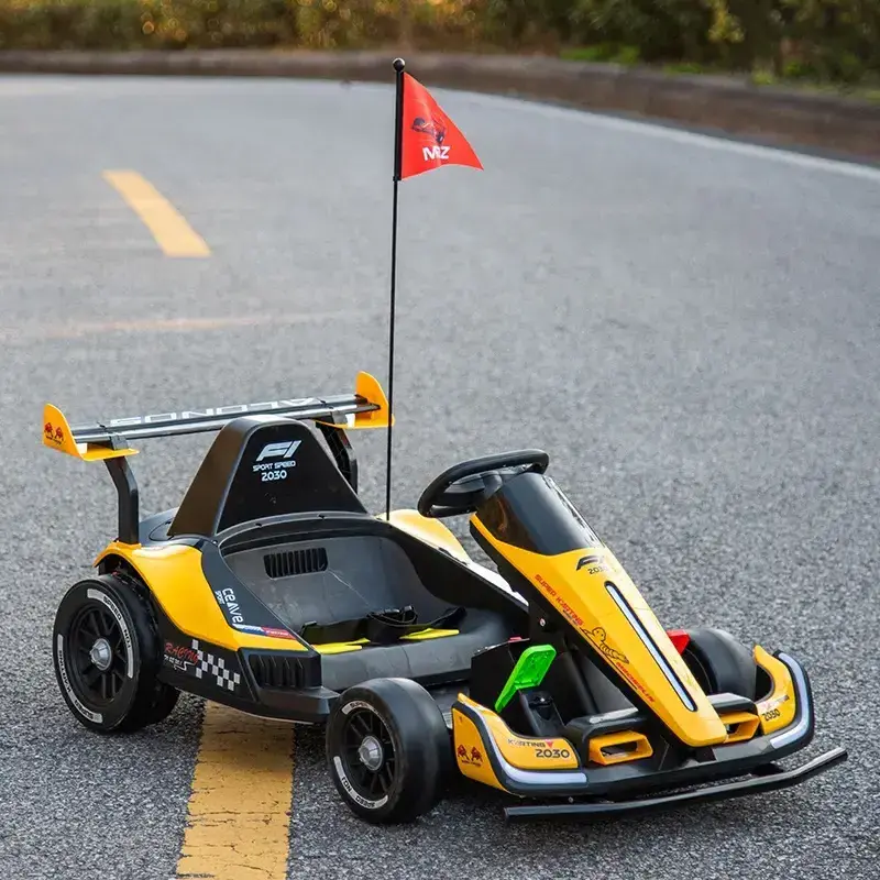 The new electric toy buggy go kart can be charged by a remote-controlled drifting car for boys and girls go karts for adults