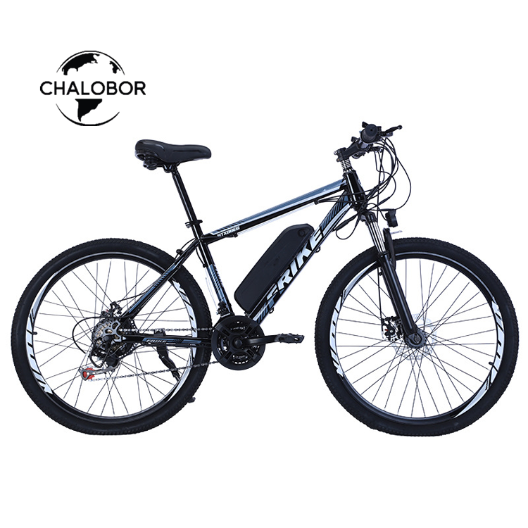 26 inch fat tires bike 21 speed Mountain EBike Road Electric Bicycle 36V fat tire electric mountain bike