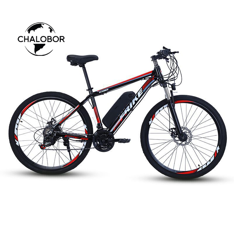 26 inch fat tires bike 21 speed Mountain EBike Road Electric Bicycle 36V fat tire electric mountain bike