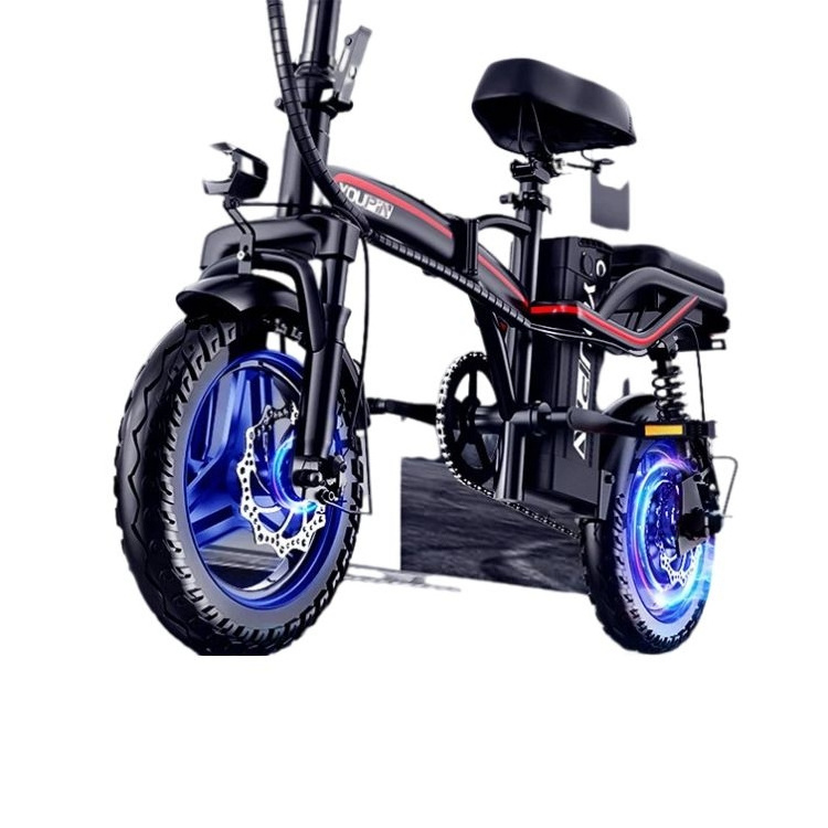 Besit design 48v 14inch  adult Electric city leisure bikes Electric Sport Bicycle Folding Scooter Bicycles With Battery