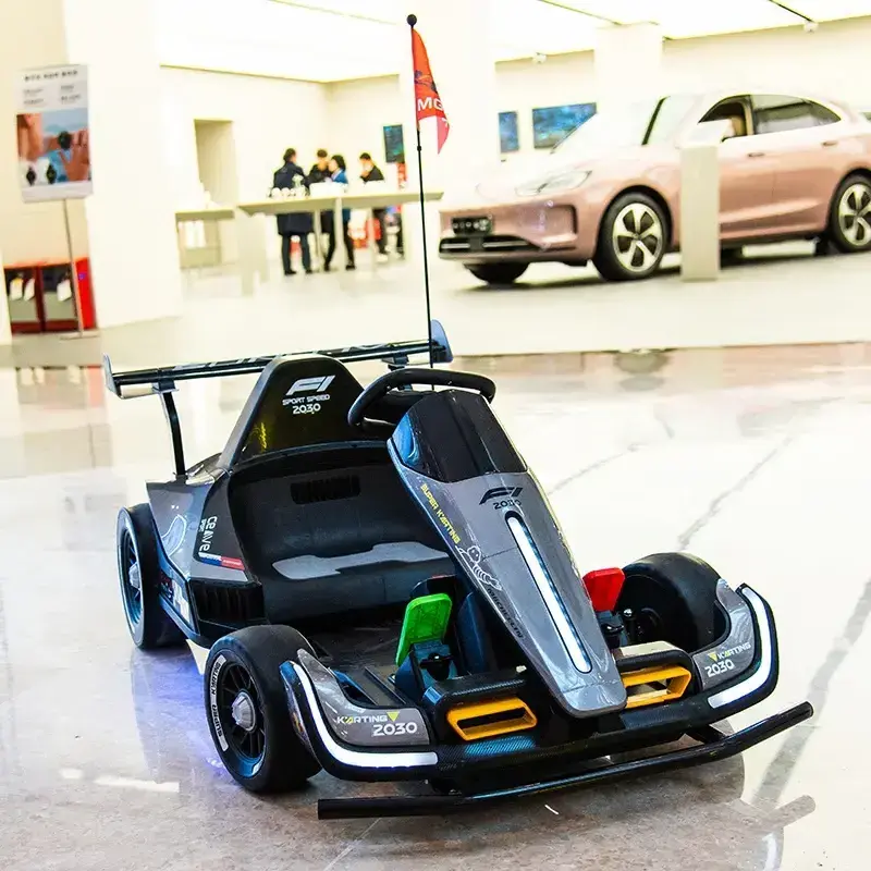 The new electric toy buggy go kart can be charged by a remote-controlled drifting car for boys and girls go karts for adults