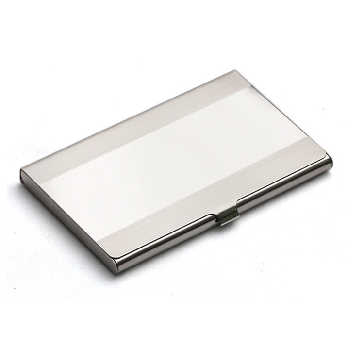 Customized Stainless Steel Business Card Holder With Logo