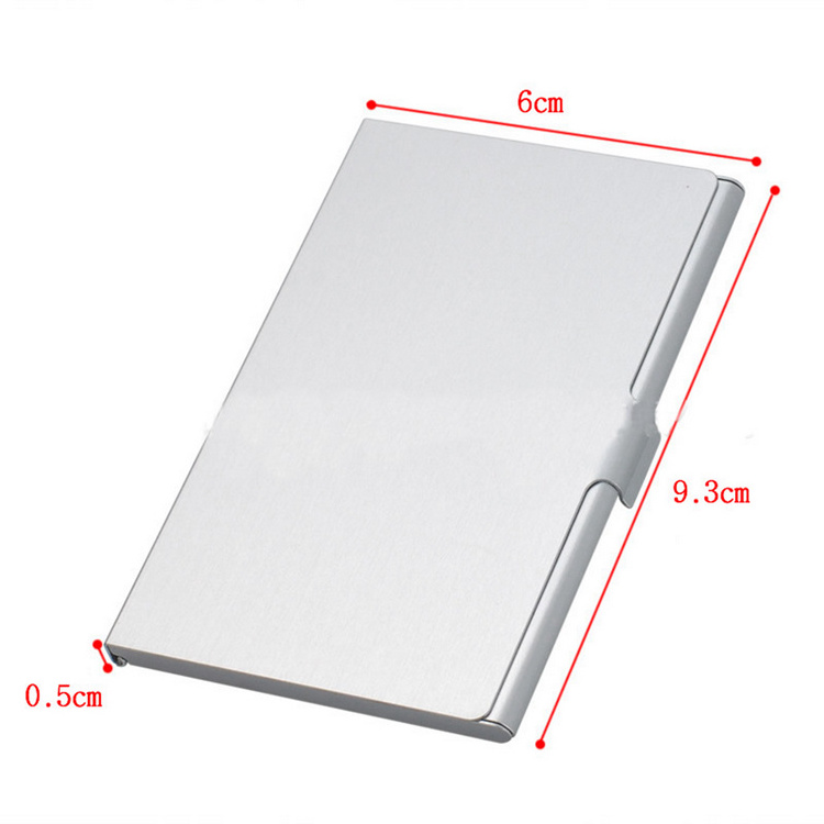 Customized Stainless Steel Business Card Holder With Logo