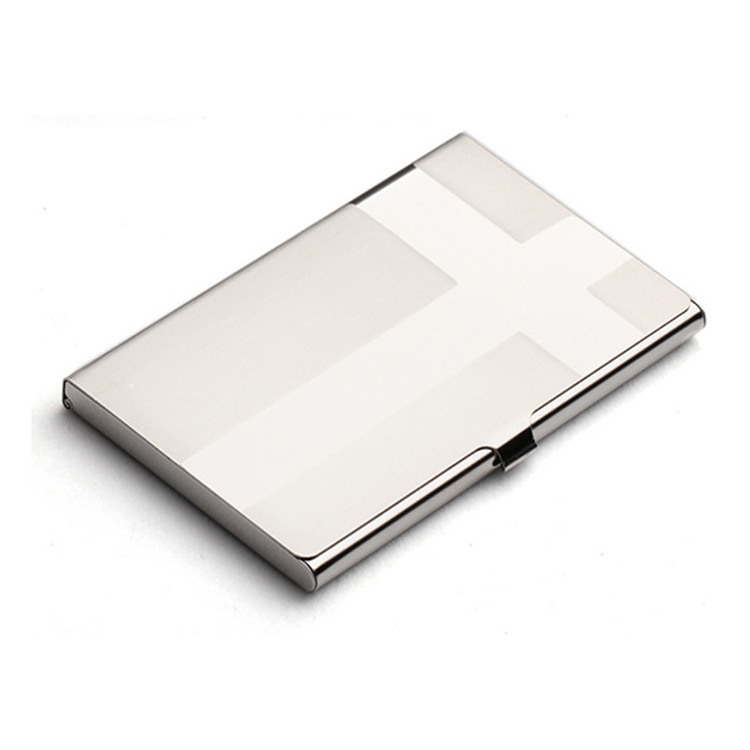 Customized Stainless Steel Business Card Holder With Logo