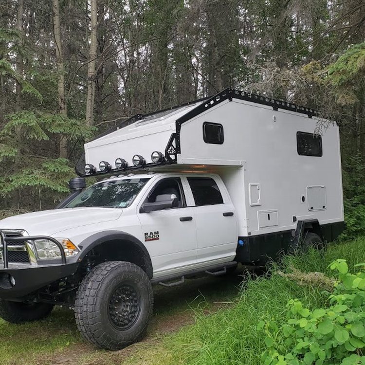 offroad slide on off road camper slide in truck bed camper lightweight off road 4*4 flatbed truck campers