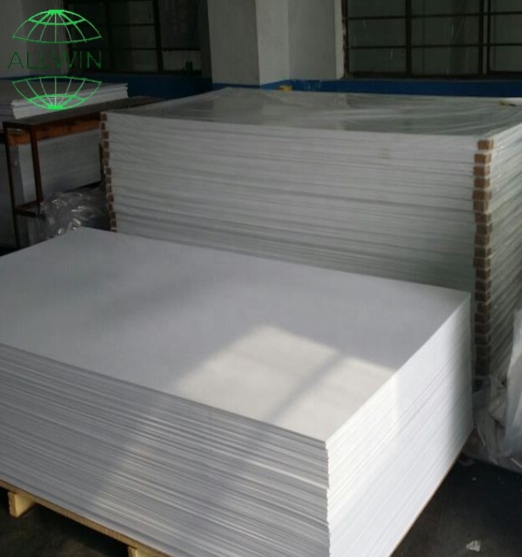 Standard Size White Pvc Foam Board For Advertisement Sign Display 6mm Pvc Forex Foam Sheet