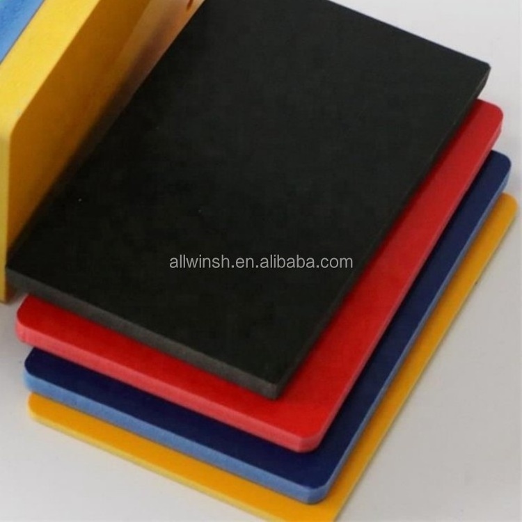 10mm PVC Foam Board Closed Cell 0.4 Inches 10mm Lightweight Rigid Plastic Black Pvc Foam Sheets