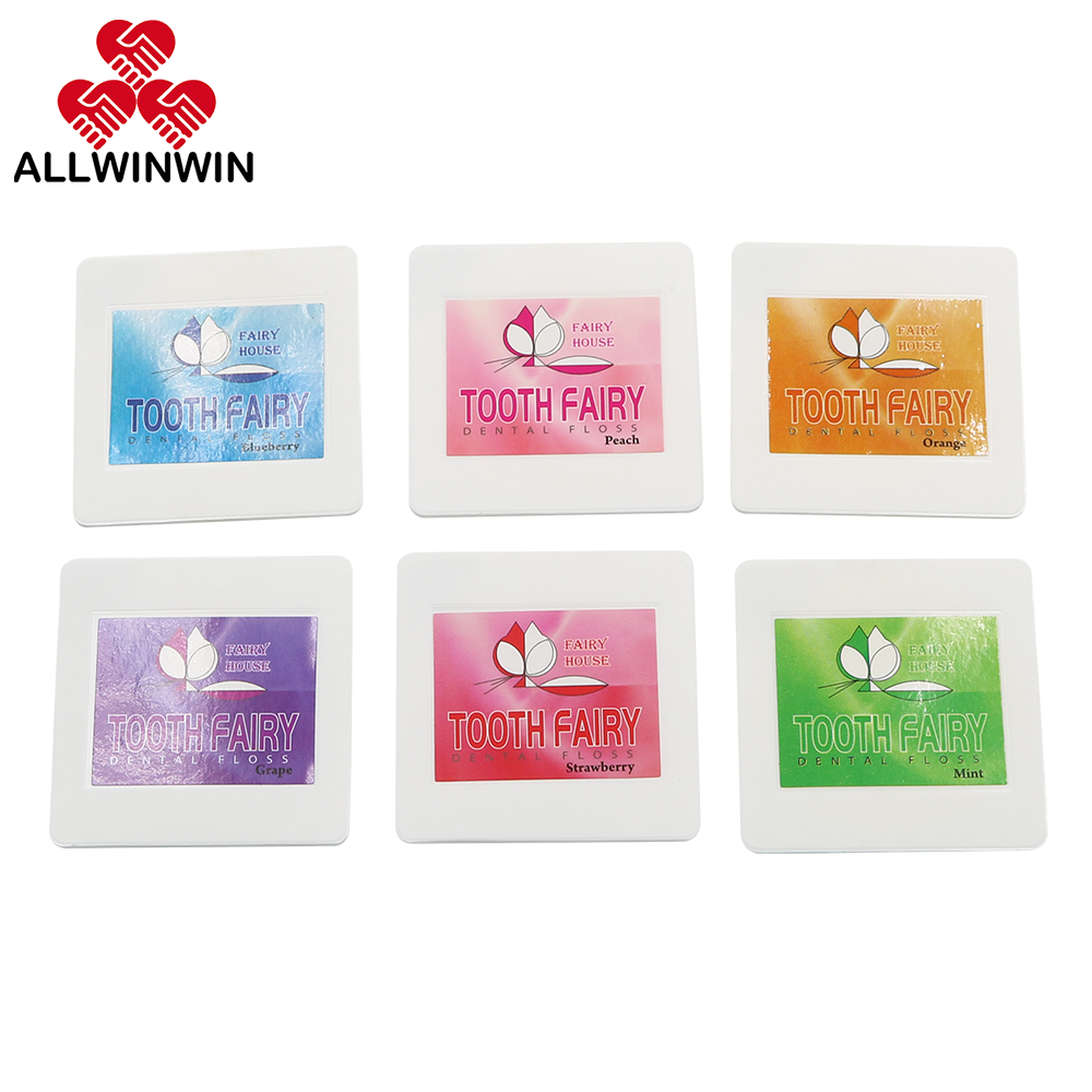 ALLWINWIN DTF05 Dental Floss - Custom Design Card 12m Reusable