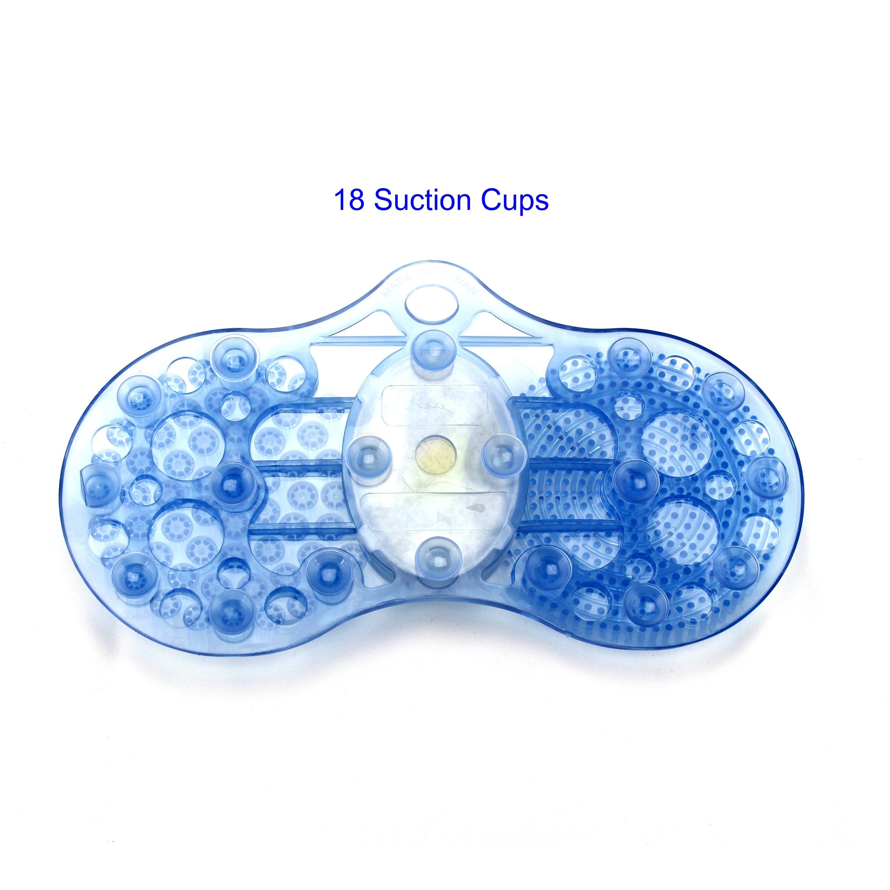 ALLWINWIN FSB04 Foot Scrubber - Pumice Stone Soft Hard Bristle Suction Cups