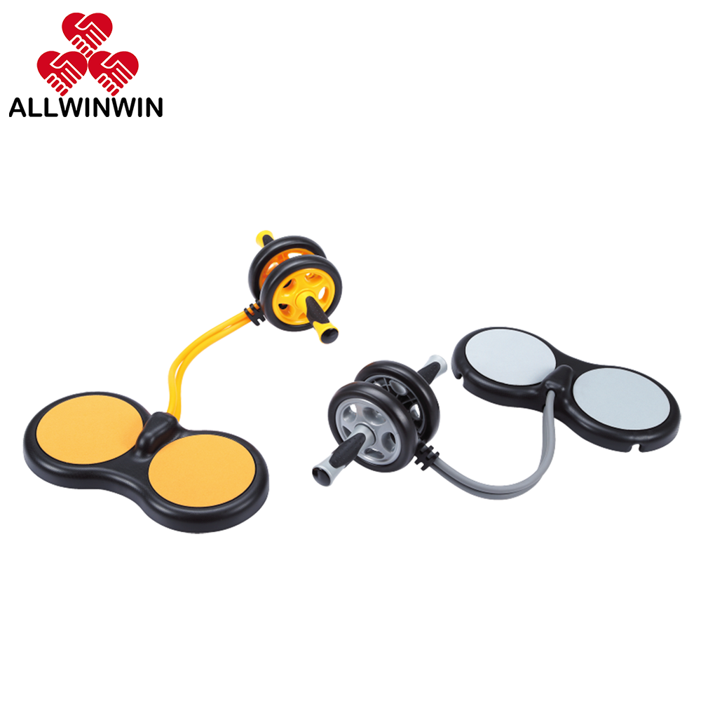 ALLWINWIN ABW08 Ab Wheel - Knee Pad Resistance Tube Roller Biceps