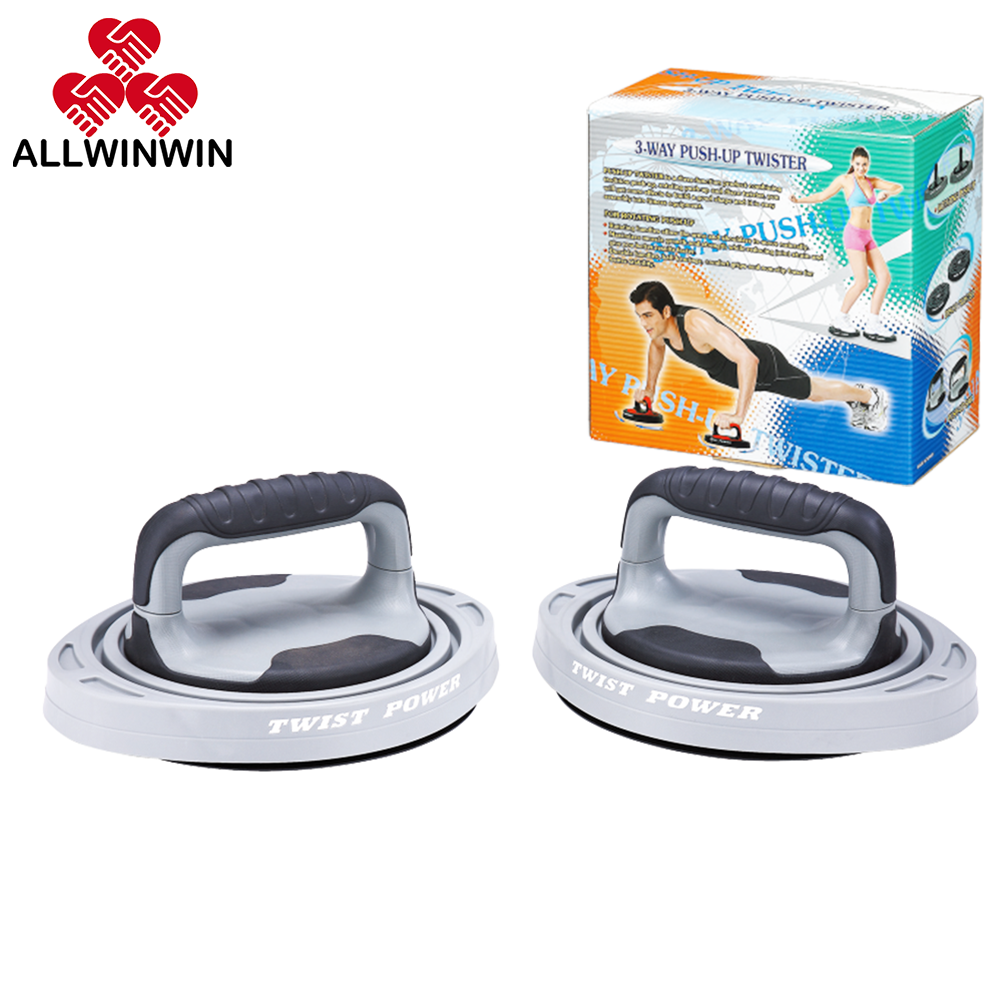 ALLWINWIN PUB24 Push Up Bar - Detachable Rotate Twist Grip Pushup