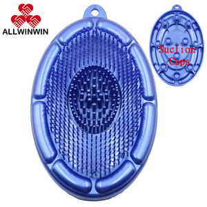 ALLWINWIN FSB03 Foot Scrubber - 2 Hardness Bristle Suction Cups