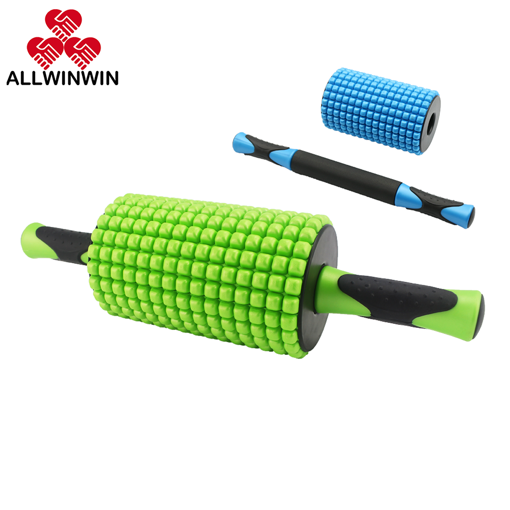 ALLWINWIN ABW02 Ab Wheel - Corn Foam Roller Massage Stick Workout