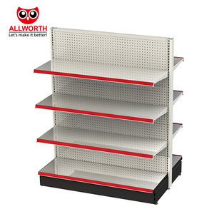 High Quality Standard Heavy Duty  Retail Store Display Racking Supermarket Gondola Shelves