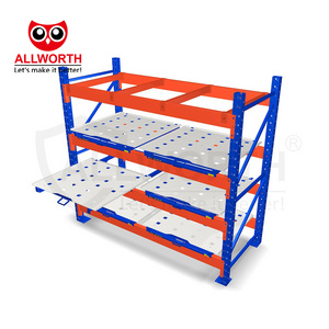 Medium Duty 5 Layers Garage Angle Boltless Shelving Warehouse Storage Rack