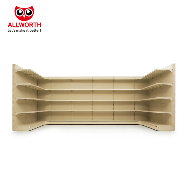 High Quality Standard Heavy Duty  Retail Store Display Racking Supermarket Gondola Shelves