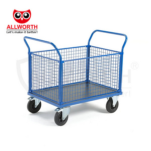 Heavy Duty Dual purpose Folding Hand Trolley Heavy Duty Logistics Moving Trolley