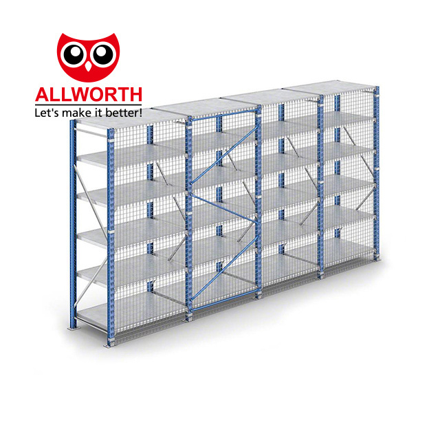 Garage Wooden Board Warehouse Using Pallet Racking Heavy Duty Shelving