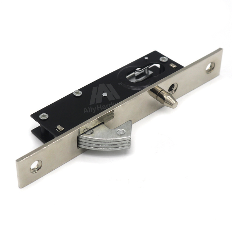 Aluminium sliding door mortise hook lock slam lock with anti-lift