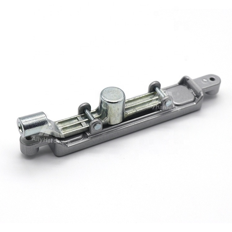 Single commercial door aluminum alloy flush bolt latch