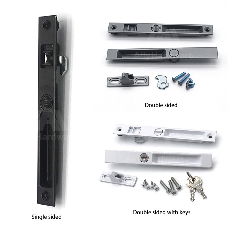 Security sliding aluminum window and door lock for door hardware accessories