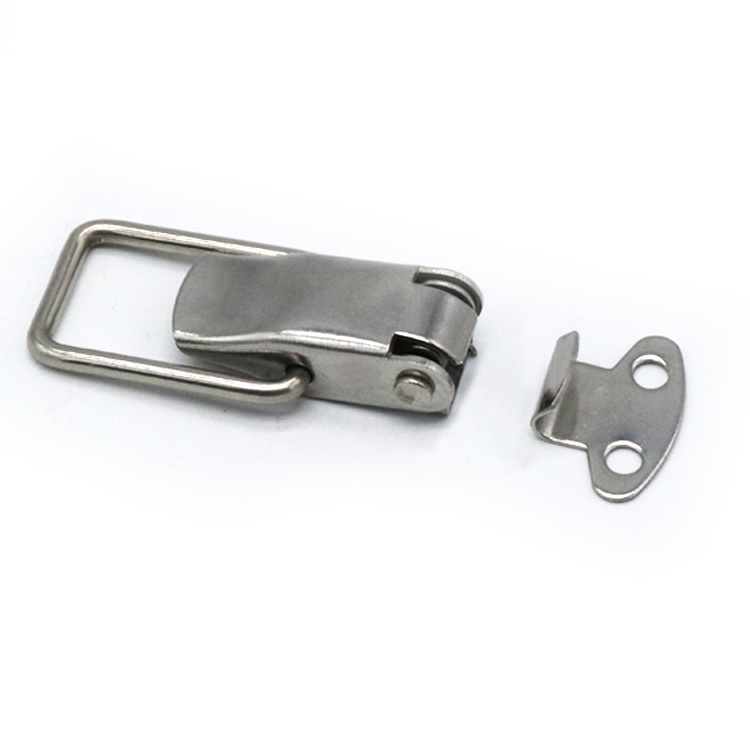 spring loaded stainless steel draw latch/tool box Locking hasp lock toggle latch