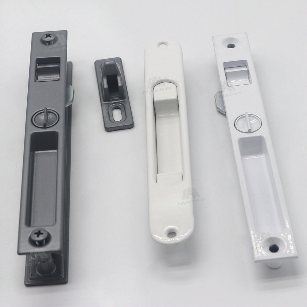 Aluminum Accessories Cylinder Crescent Sliding Window Lock