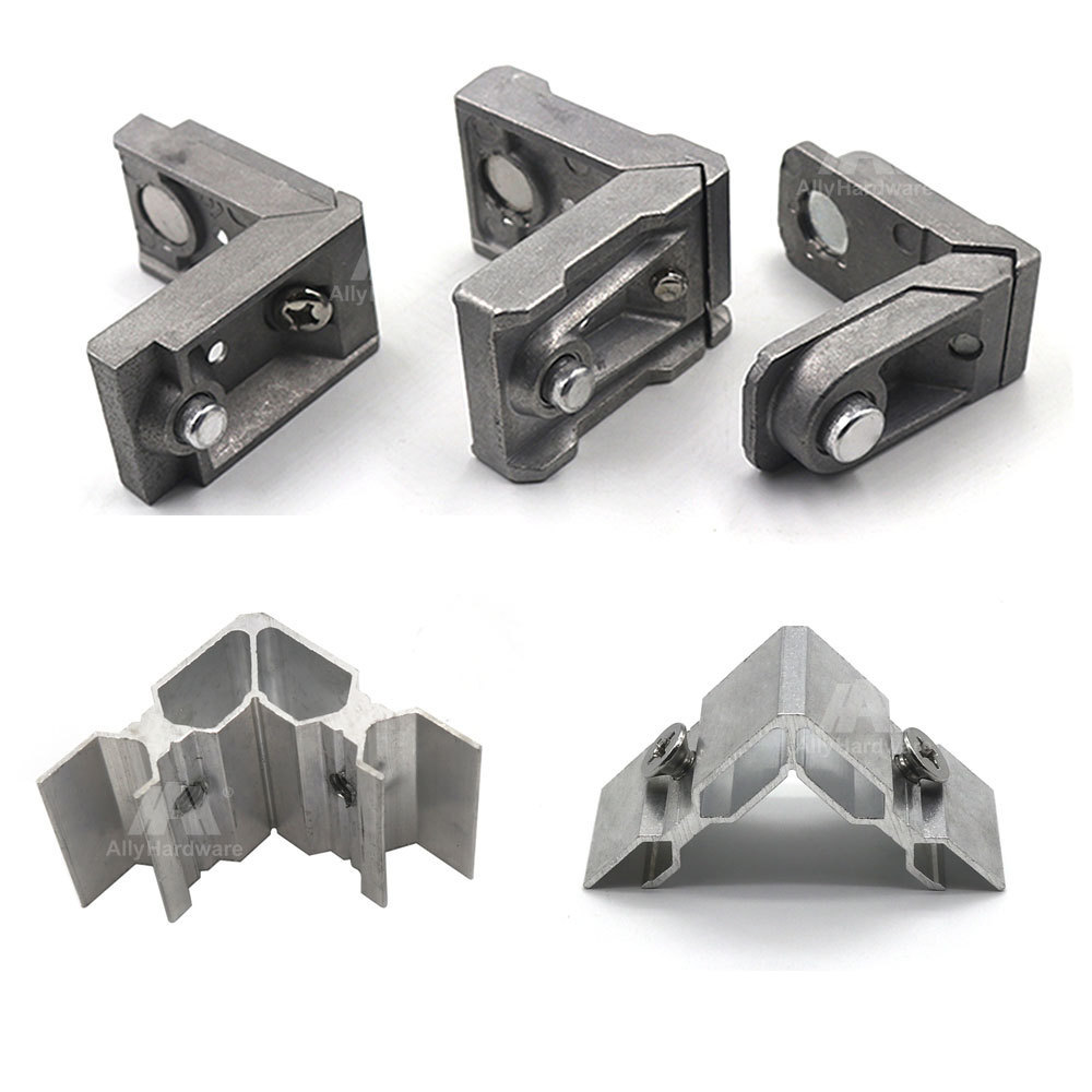 Aluminum accessories window and door frame corner joint corner connector