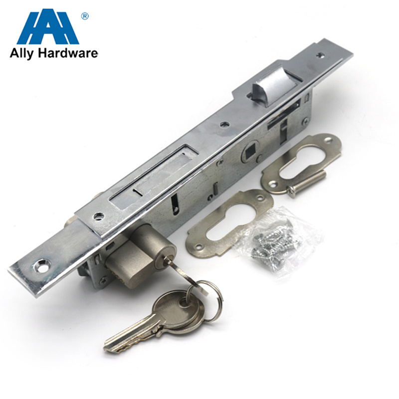 20mm 25mm 30mm 35mm backset 85mm center distance sliding door mortise hook lock