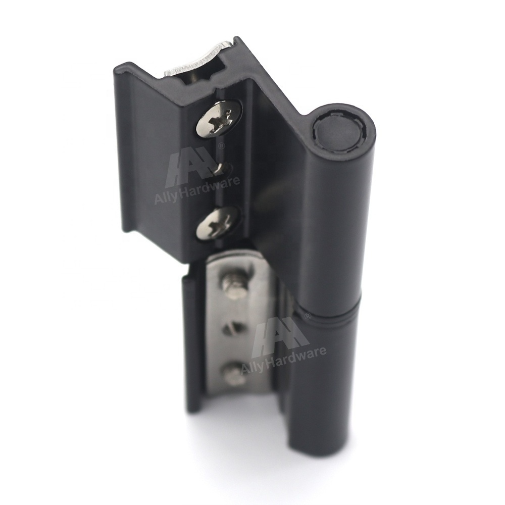 Double leaf aluminium alloy gate hinge for door and window