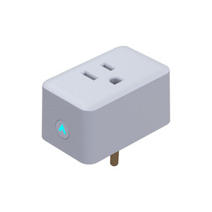 Matter over Thread Smart Home Mini Plug-in Socket 16A Smart Electric Timer Switch with Energy Monitor Smart Plug