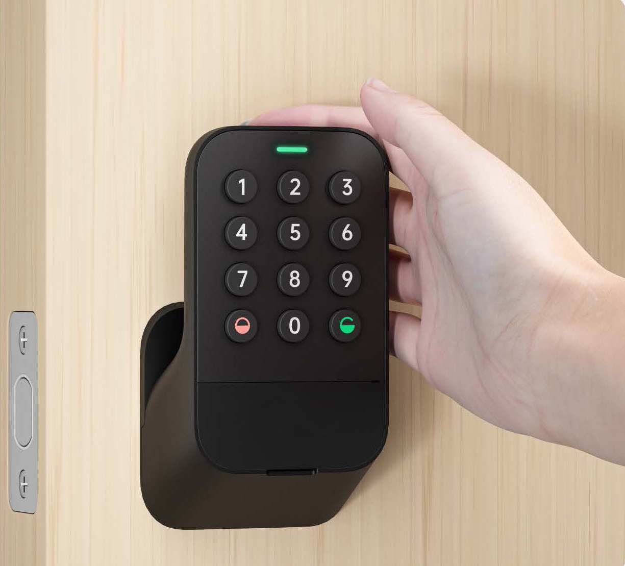 High Quality Factory Wholesale W1 Smart Lock WiFi US Tuya Smart Deadbolt Home Electronic Security Door Lock Keypad Dead Bolt