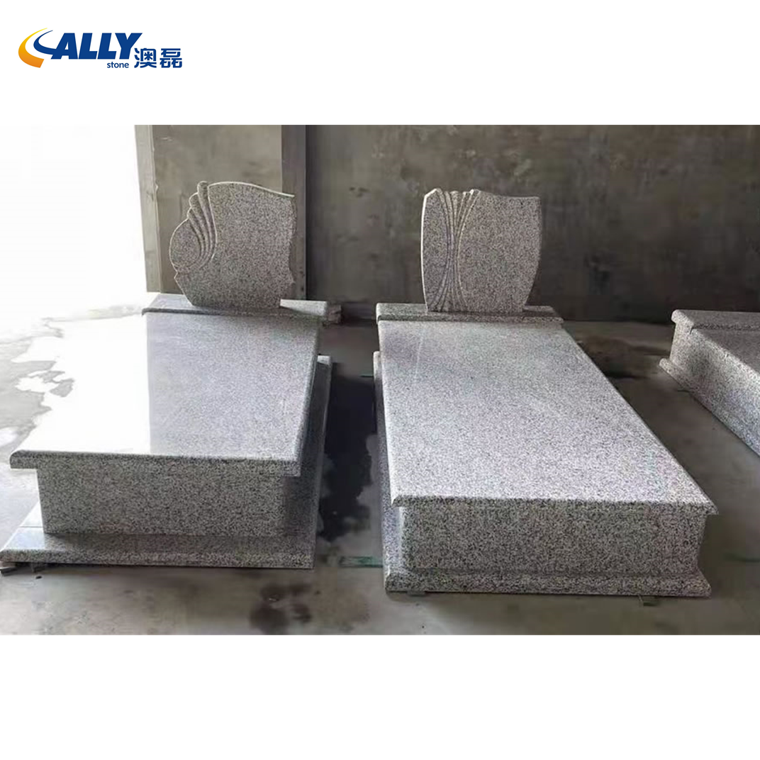 AllyStone European StyleTombstone G201 Granite for Good Quality Headstone White Granite Tombstone For Wholesale