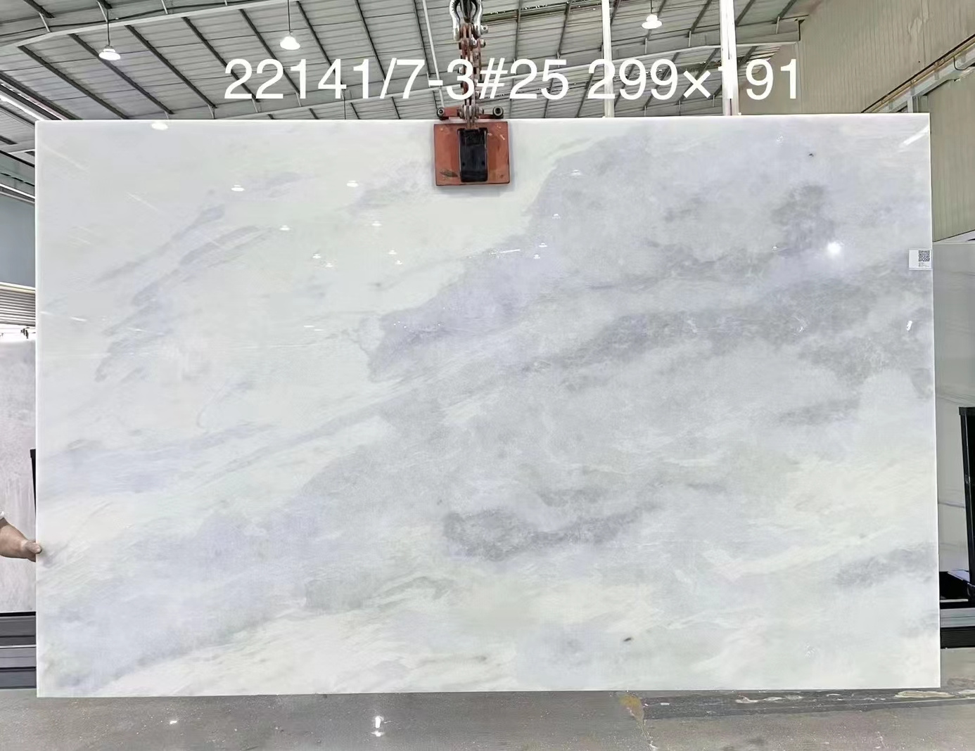 Allystone Natural Stone Onyx Marble Luxury Interior Decoration Sapphire Blue Crystal Marble Slabs Countertop