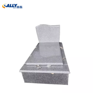 AllyStone Tombstone-03 Good Quality White Granite Tombstone For Wholesale