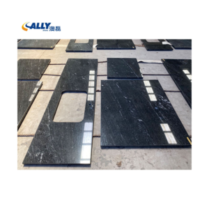 Brazilian black granite manufactures Via Lactea granito countertops Via Lactea granite slabs