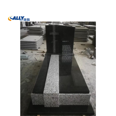 Allystone Granite G623 Monument Guitar Headstones Monuments Tombstone Design Blank Poland Tombstone