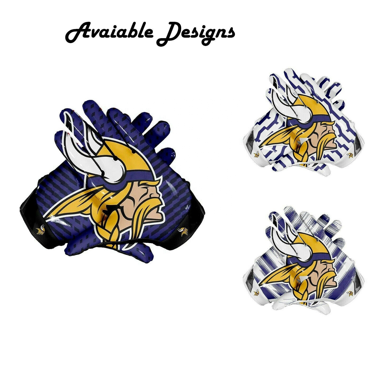 Modern Style Gloves in Reasonable Price Custom Logo Printed American Football Gloves Wholesale Best Gaelic Gloves