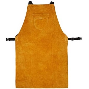 Wholesale Custom Durable Washed Canvas Chef Bib Apron With Removable Adjustable Strap welding apron