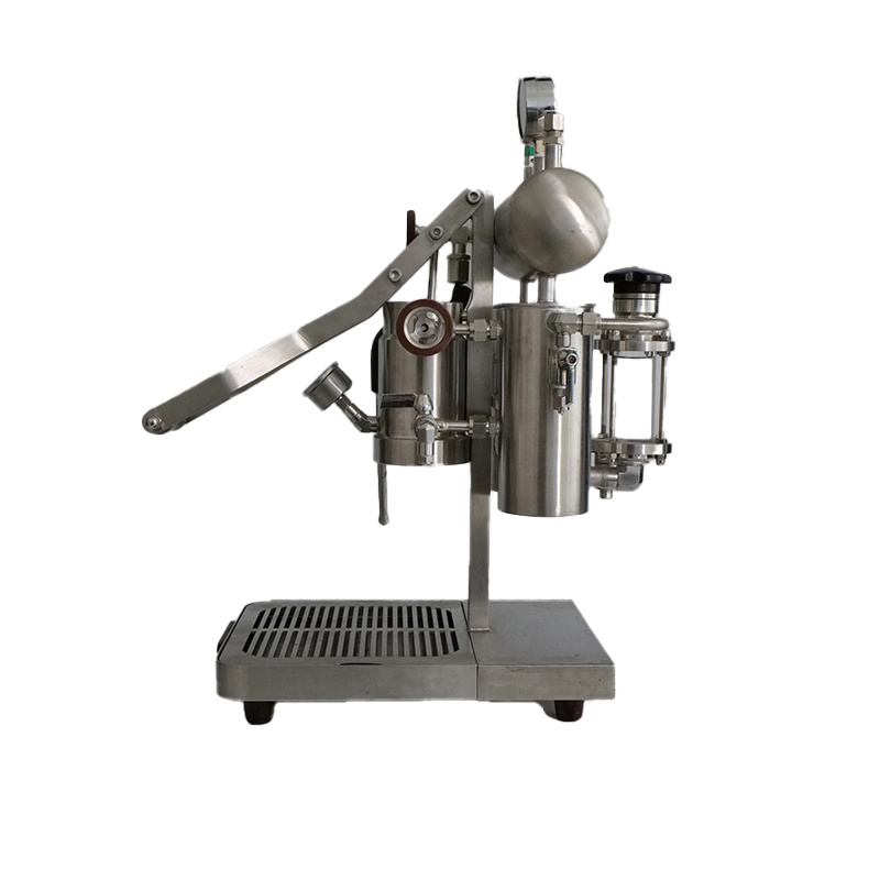 Factory Direct Sales Portable Barista Espresso 26*38*53cm Stainless steel Manual Coffee Machine