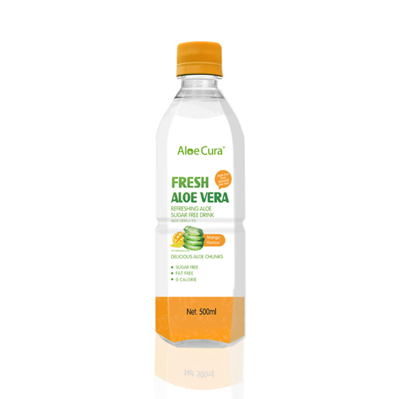 US BRAND HOT SELL DRINKS AloeCure Sugar Free Refreshing Aloe Drink-Lemon/Mango/White Peach Ready-to-Drink Aloe Drinks