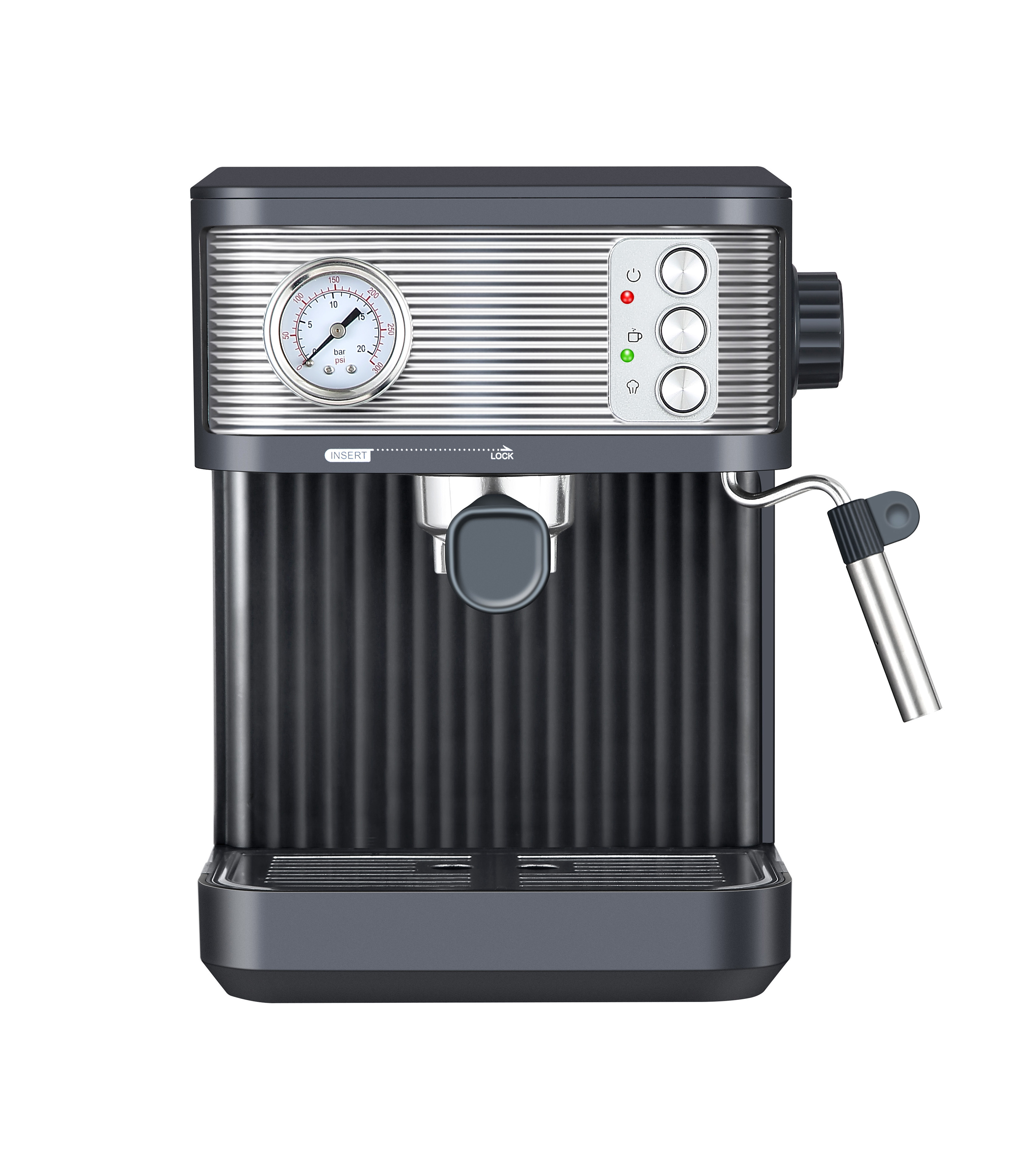 European Italian Espresso MachineSemi-Automatic Convenient Coffee MakerElectric Coffee Maker