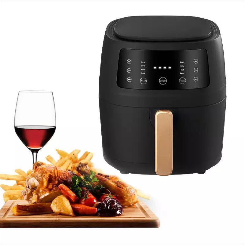 New Design Instant Air Fryer Led Intelligent Panel Toaster 7.8L  8L Air Frier Fryer Oven With Recipe Book