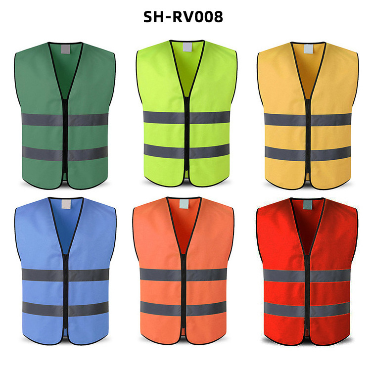 Vest Chaleco Tool High Visibility Jacket Saftey Workwear Protective Tape Work Wear Reflector Belt Reflective Safety Clothing