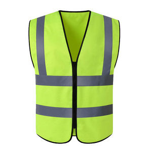 Chaleco Tool High Visibility Jacket Saftey Workwear Protective Work Wear Reflector Vest Belt Reflective Safety Clothing